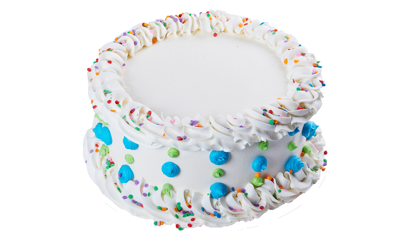 Custom Polka Dot Cake