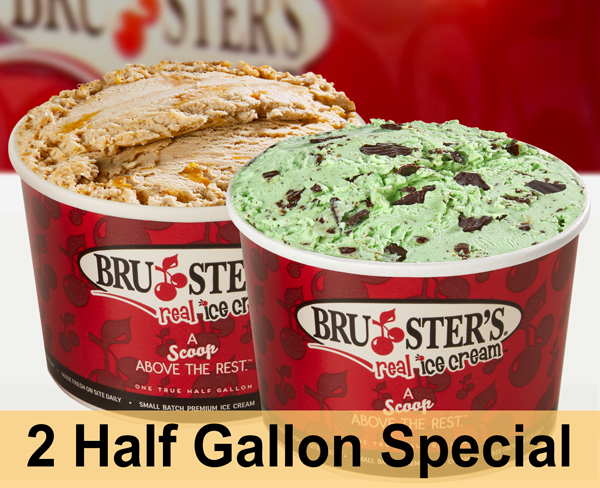 2 Half Gallon Special
