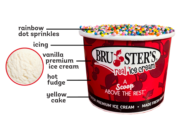 Vanilla Dot Cake